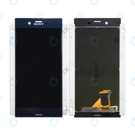 Sony Xperia XZ F8331 - LCD Display + Touchscreen Front Glas (Forest Blue) - 1304-9085 Genuine Service Pack