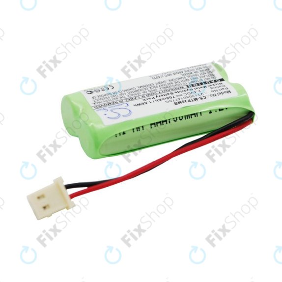 Batterie für Motorola MBP20, 700mAh, Ni-MH, 2.4V, VT1208014770G, HQ
