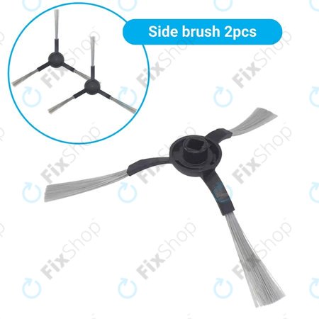 Xiaomi Viomi S9, Proscenic M7 Pro, M7 Max, M8 Pro - Standard-Set (Schwarz)