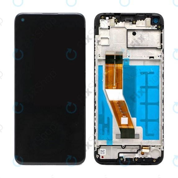 Samsung Galaxy M11 M115F - LCD Display + Touchscreen Front Glas + Rahmen OLED