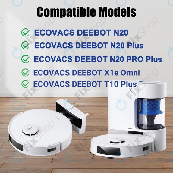 HEPA-Filter, 2 Stk. für Ecovacs Deebot N20, N20 Plus, N20 Pro Plus
