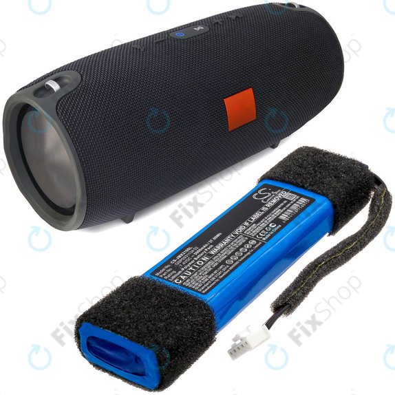 Batterie für JBL Xtreme Splashproof, 5000mAh, Li-Pol, 7.4V, GSP0931134 02, HQ
