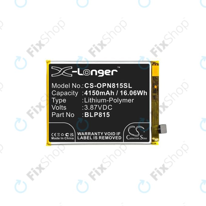 OnePlus Nord N10 5G - Akku Batterie BLP815 4150mAh HQ