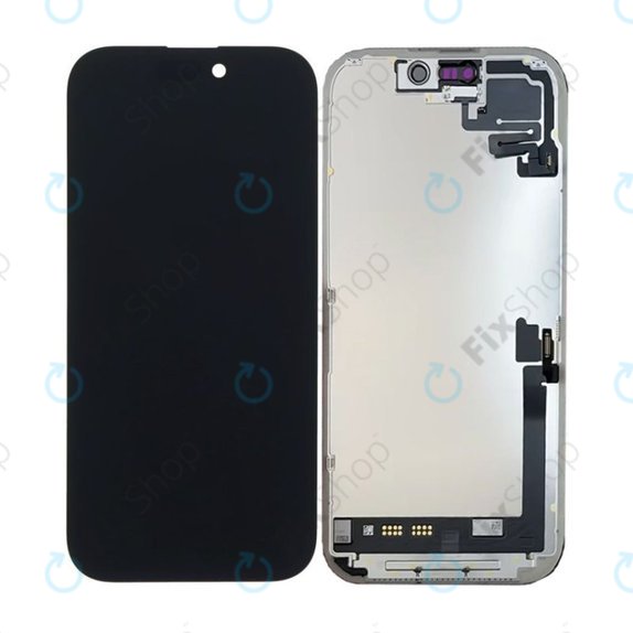 Display für iPhone 17, Touchscreen-Glas mit Rahmen, Refurbished