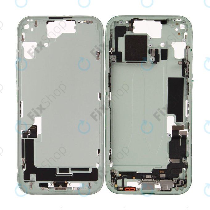 Mittelrahmen mit Batterie für iPhone 15 | Green | ZD076-00673 | Genuine Apple