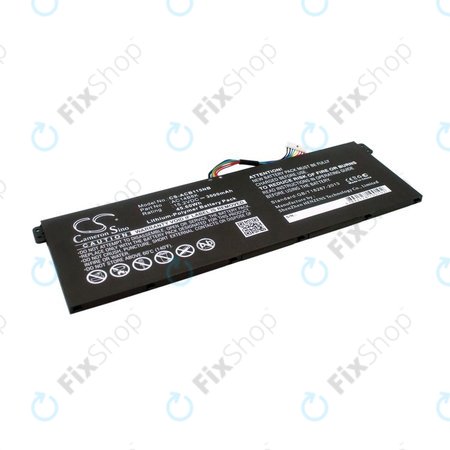 Akku batterie für Acer Aspire 5, 7 E5, V3, Chromebook 11, 13, 15, 3000mAh, Li-Pol, 15.2V, AC14B18K, HQ