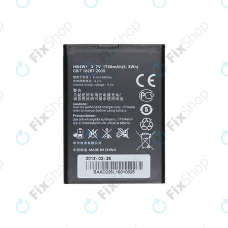 Huawei Ascend G510, Y210, Y530 - Akku Batterie HB4W1 1700mAh