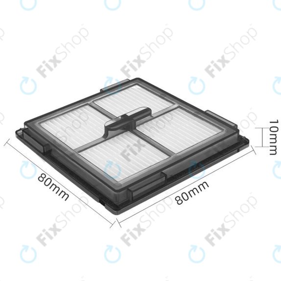 HEPA-Filter, 2 Stk. für Roborock Q10 VF, Q10 VF+, Q10 V, Q10 V+, Q10 S5, Q10 S5+