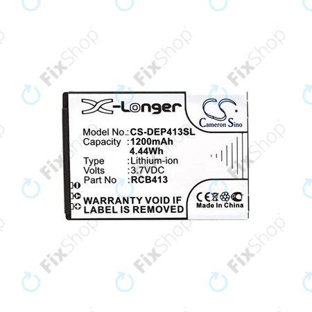 Doro Primo 406 - Akku Batterie RCB413 1200mAh HQ