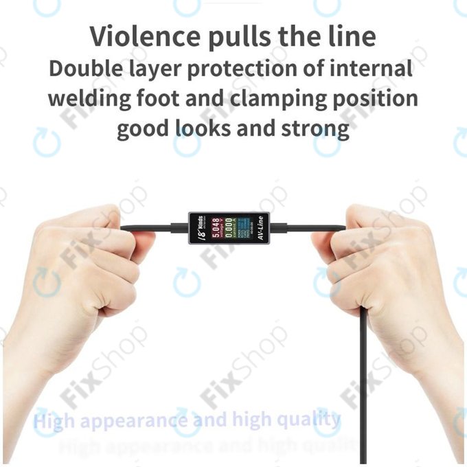 AV-Line - Ladekabel mit Intelligenter Erkennung (Lightning - USB-C)