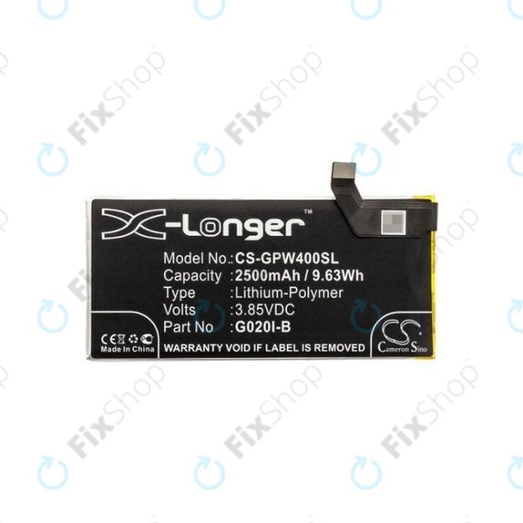 Google Pixel 4 - Akku Batterie G020I-B 2500mAh HQ