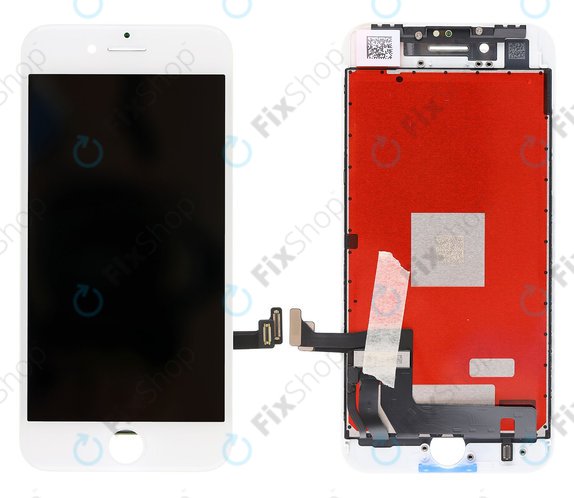 Display für iPhone 8, SE (2020), SE (2022), White, Touchscreen-Glas mit Rahmen