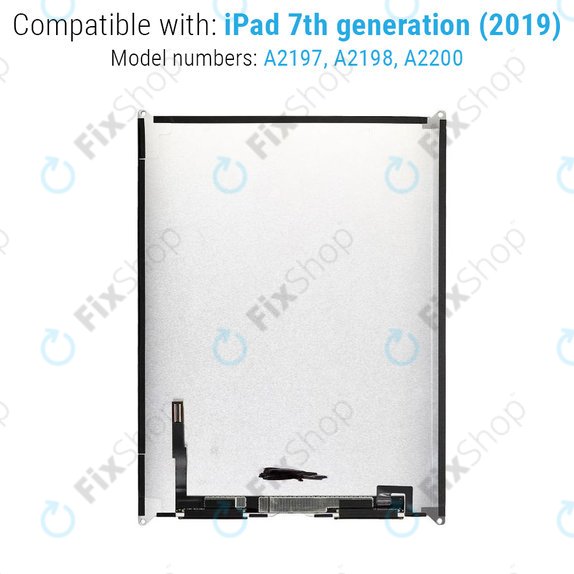 LCD-Display für Apple iPad (7th Gen 2019, 8th Gen 2020, 9th Gen 2021), Refurbished