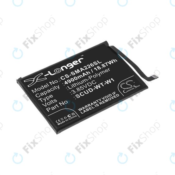 Akku Batterie für Samsung A22 5G A226B, 4900mAh, Li-Pol, 3.85 V, SCUD-WT-W1, HQ