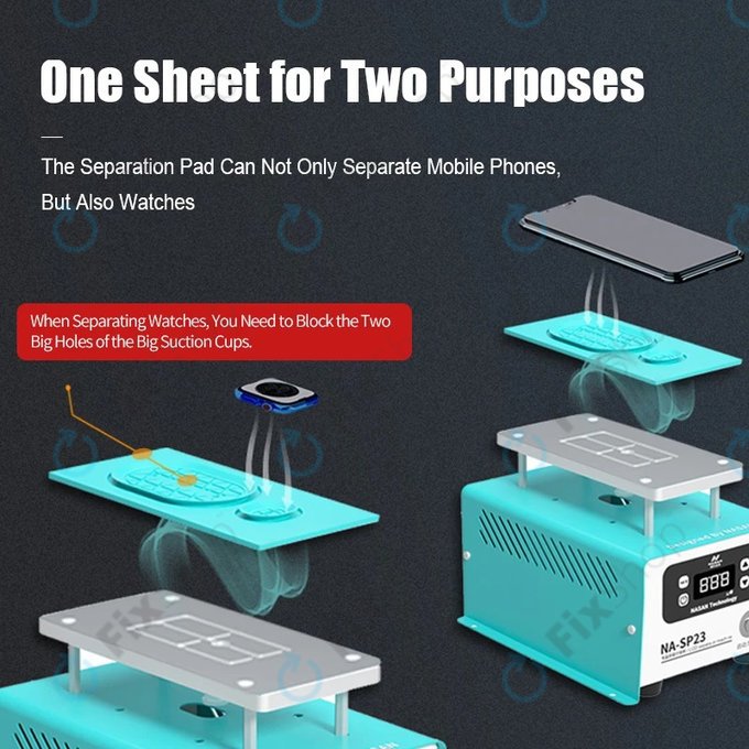 Nasan NA-PAD8 - Silikonmatte zur Demontage von LCD-Displays