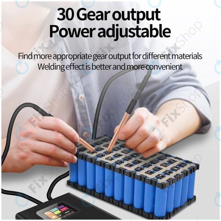 Docreate SW - Tragbare Einstellbare Punktschweißmaschine mit Display (5000mAh)