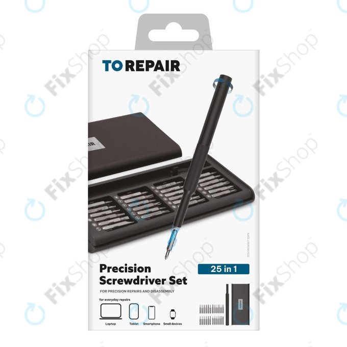 SBS - Präzisions-Schraubendreher-Set mit magnetischem Griff 25in1