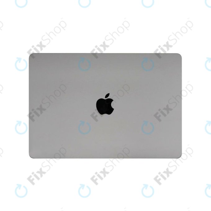 LCD-Display für MacBook Air 15", A3114 (2024), mit Frontglas und Deckel, Space Gray, 661-40259, Genuine Apple