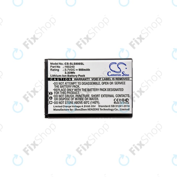 Batterie für Steelseries 61298rx, Siberia 840, 900mAh, Li-Ion, 3.7V, 160240, HQ