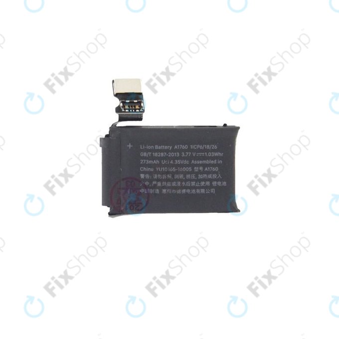 Apple Watch 2 38mm - Akku Batterie A1760 273mAh Refurbished