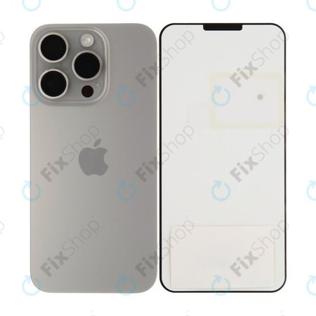 Backcover Glas für iPhone 15 Pro | Natural Titanium | 661-35702 | Genuine Apple
