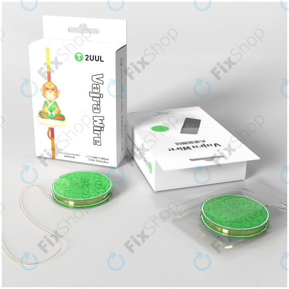 2UUL - Vajra Wire - Draht zum Trennen von LCD-Displays (0.035mm x 100m) - 5Stk.
