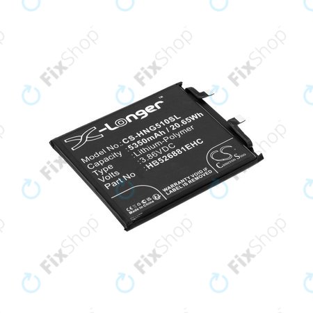 Batterie für Honor Magic 5 Pro, 5350mAh, Li-Pol, 3.86V, HB526881EHC, HQ