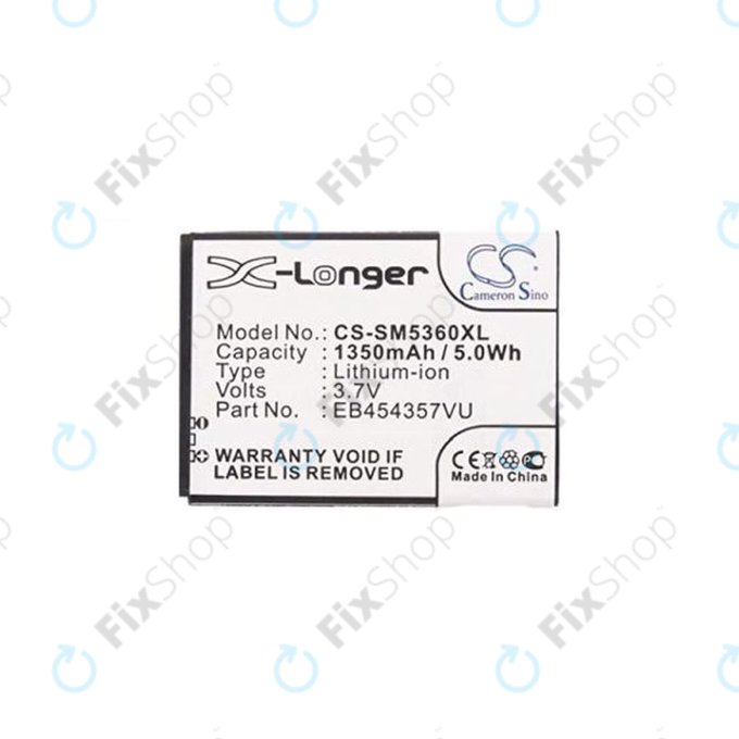 Samsung Galaxy Chat B5330 - Akku Batterie EB454357VU 1350mAh HQ