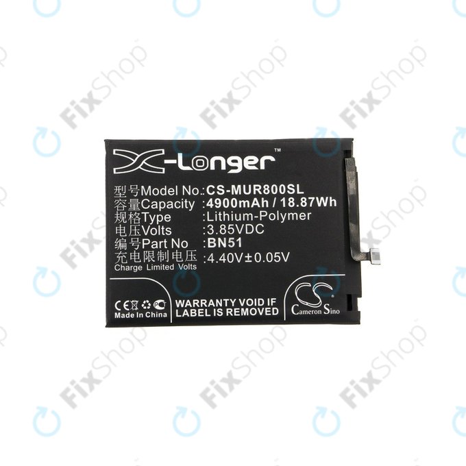 Xiaomi Redmi 8, 8A - Akku Batterie BN51 4900mAh HQ