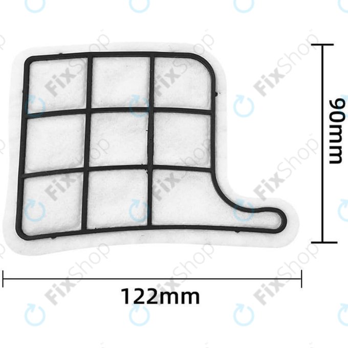Vorwerk Kobold VK135, VK136 - Vormotorischer filter