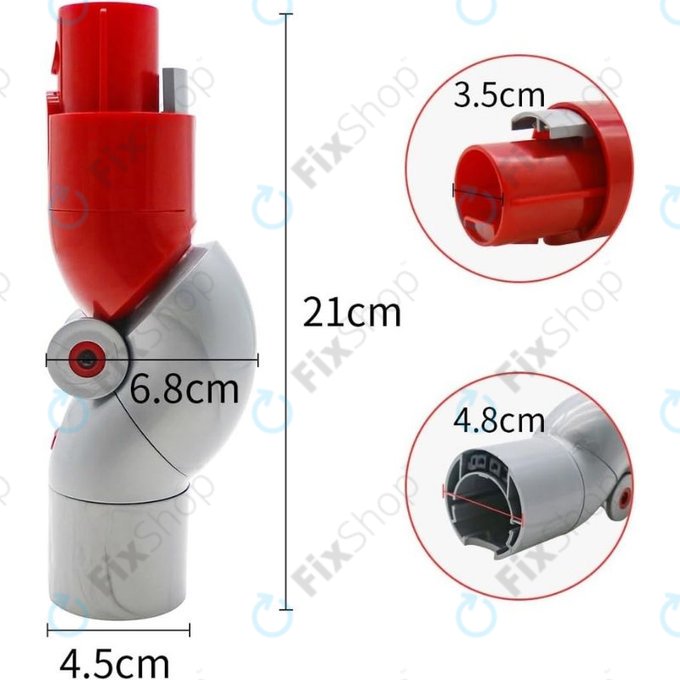 Dyson V-series, Outsize, Omni-glide - Flex-Adapter