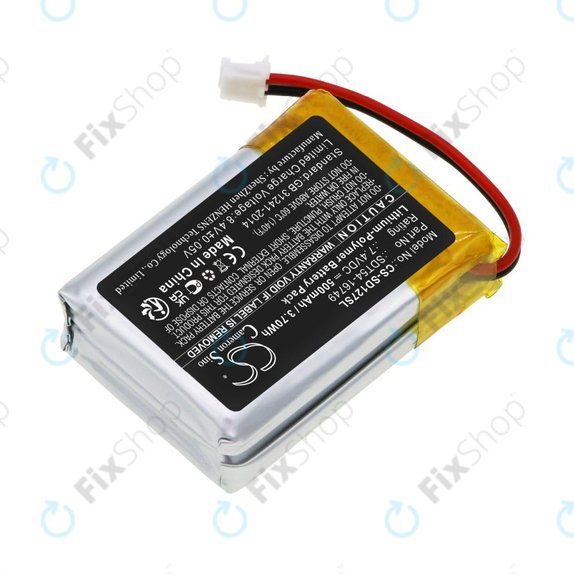 Akku batterie für Sportdog Sd-1275/875, 500mAh, Li-Pol, 7.4V, SDT54-16749, HQ