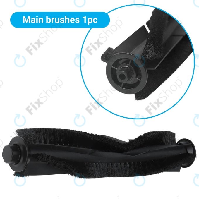 Xiaomi Viomi S9, Proscenic M7 Pro, M7 Max, M8 Pro - Standard-Set (Schwarz)