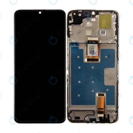 Honor X6a WDY-LX1 - LCD Display + Touchscreen Front Glas + Rahmen (Midnight Black) TFT