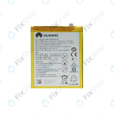 Huawei P9 Plus - Akku Batterie HB376883ECW 3400mAh - 24022009 Genuine Service Pack