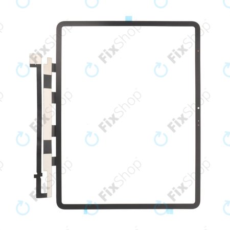 Apple iPad Air 13 (2024) - Touchscreen Front Glas + Adhesive (Black)