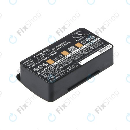 Batterie für Garmin GPSMAP, 3400mAh, Li-Ion, 8.4V, 010-10517-00, HQ