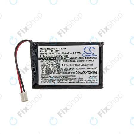 Sony Playstation 4, 4 Pro, 4 Slim - Controller Akku Dualshock 4 LIP1522 1300mAh HQ