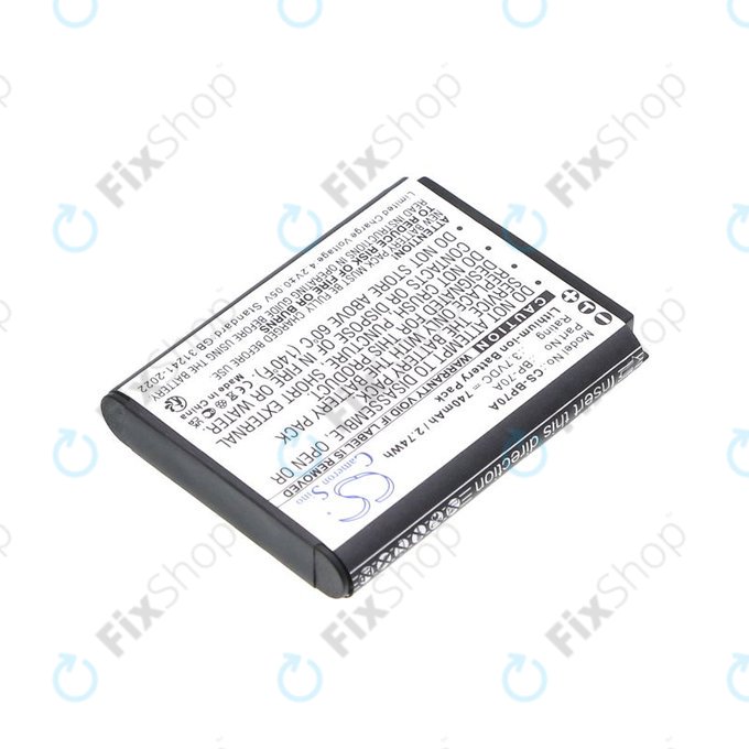 Akku batterie für Samsung ES, ST, 740mAh, Li-Ion, 3.7V, BP-70A, HQ