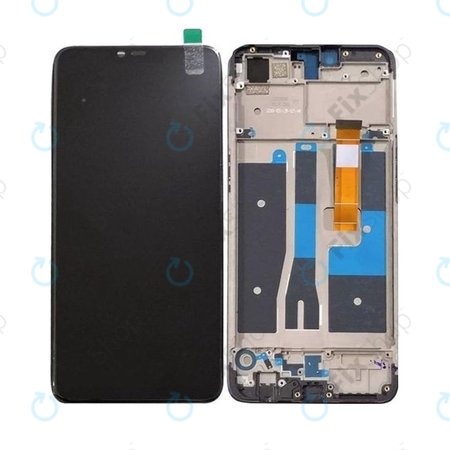 Oppo A3s - LCD Display + Touchscreen Front Glas + Rahmen TFT