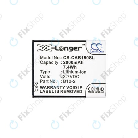 Caterpillar CAT B15 - Akku Batterie B10-2 2000mAh HQ