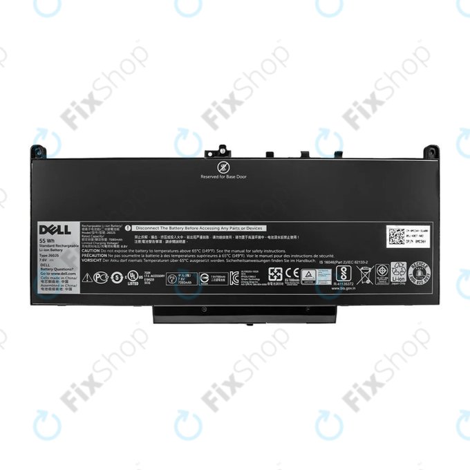 Dell Latitude E7270, E7470 - Akku Batterie J60J5 7080mAh - Genuine Service Pack