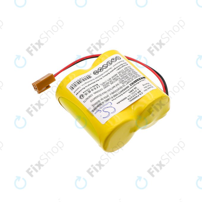 Batterie für Cutler Hammer A06 Control, 5000mAh, Li-MnO2, 6V, A06B-0073-K001, HQ