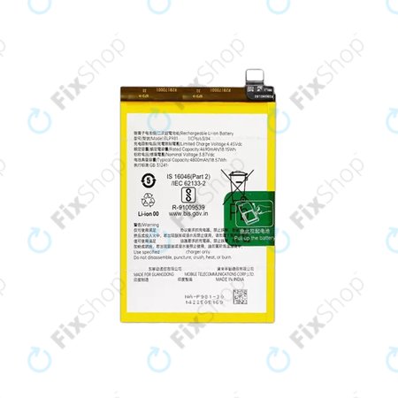 Oppo Reno 8 T - Akku Batterie BLP981 4800mAh