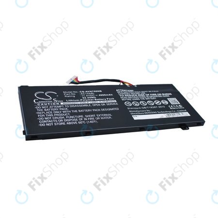 Akku batterie für Acer Aspire Vn7, V15 Nitro, Spin 3, 4600mAh, Li-Pol, 11.4V, AC14A8L, HQ