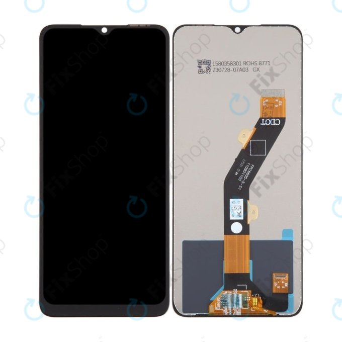 Infinix Smart 7 HD X6516 - LCD Display + Touchscreen Front Glas TFT