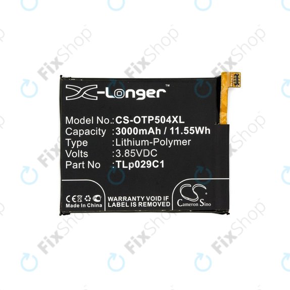 Blackberry Key2 LE - Akku Batterie TLP029C1 3000mAh HQ
