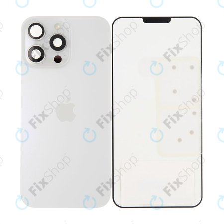 Backcover Glas für iPhone 16 Pro Max | White Titanium | 661-44959 | Genuine Apple