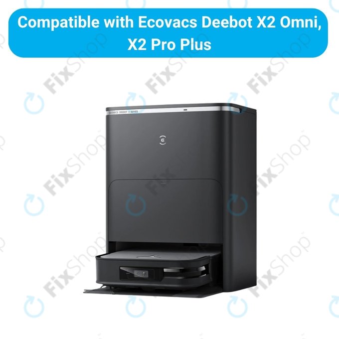 Ersatzteilset für Ecovacs Deebot X2 Omni (2x Hauptbürste, 4x Filter, 4x Seitenbürste, 8x Wischtuch, 4x Staubbeutel)