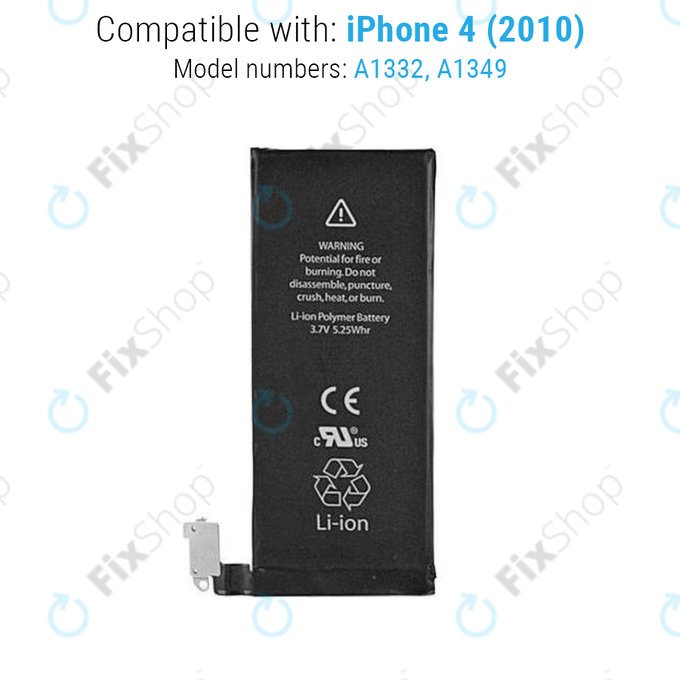 Apple iPhone 4 - Akku Batterie 1420mAh